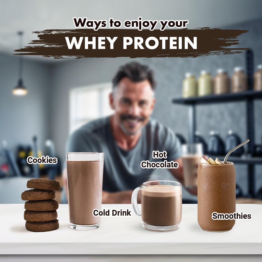 Opportuniteas Grass Fed Vanilla Chocolate Whey Protein Isolate Powder - 20g Protein Powder, No Artificial Sweeteners, Hormone-Free Cows, Non GMO - 5lb Pack - BoostGo Australia