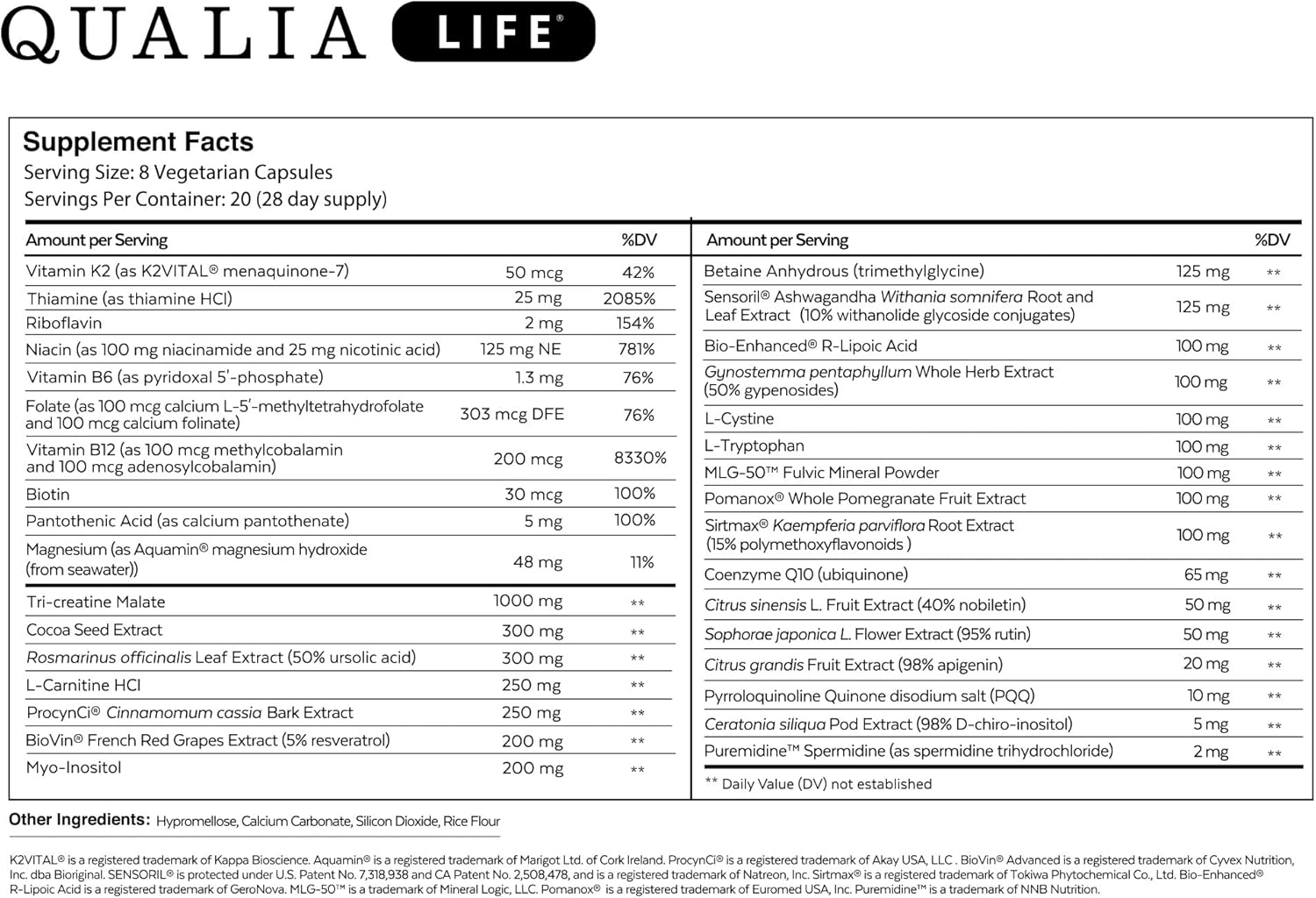 Optimal Cell Repair & Rejuvenation Bundle: Qualia Life & Qualia Senolytic by Neurohacker Collective
