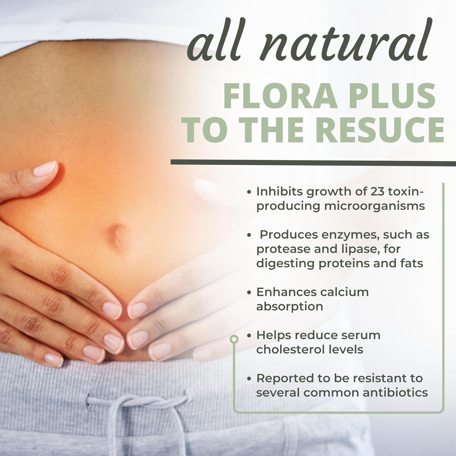 Optimal Health Systems Flora Plus Capsules - Enhanced Intestinal & Digestive Health Formula with 9 Patented Probiotics + Artichoke - 90 Count