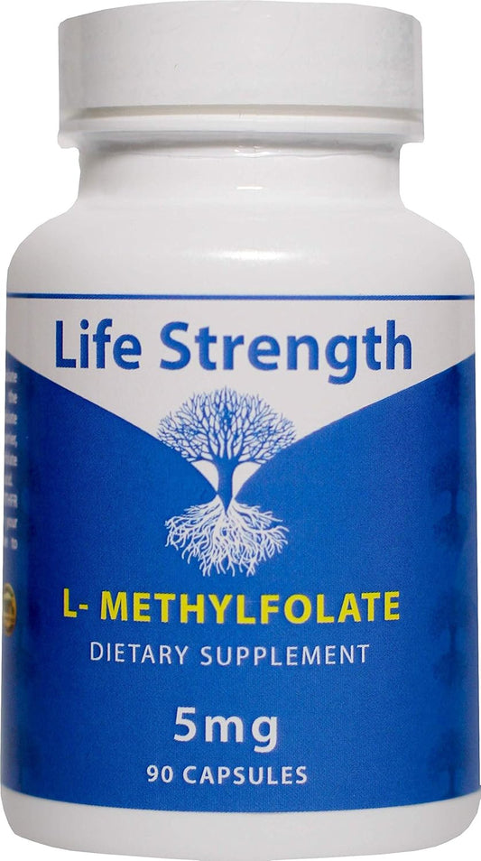 Optimized L-Methylfolate 5 MG Supplement for Mood, Immune Support, and Energy - Non-GMO & Gluten-Free - 90 Capsules - BoostGo Australia