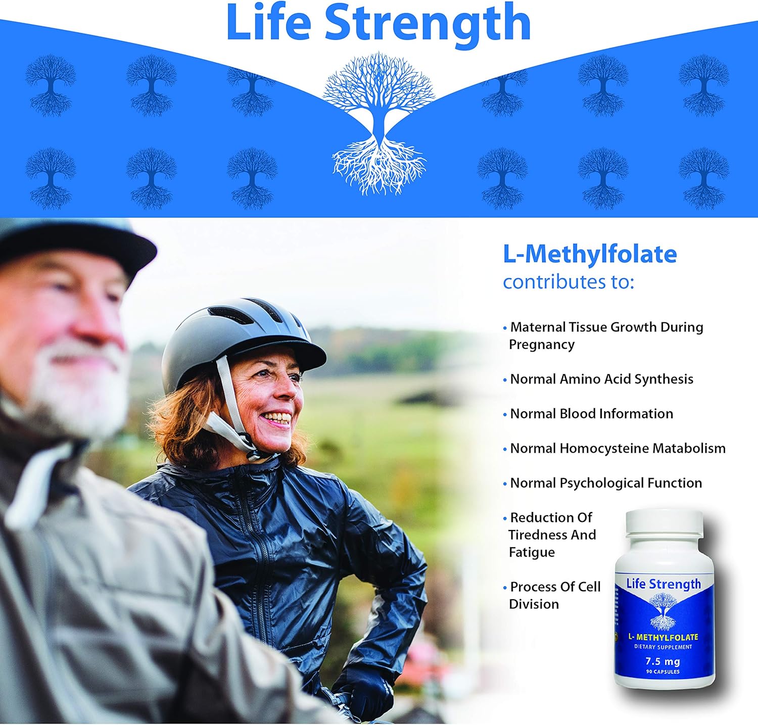 Optimized L-Methylfolate 7.5 MG Supplement for Mood and Immune Support - 90 Capsules, Non-GMO & Gluten-Free - BoostGo Australia