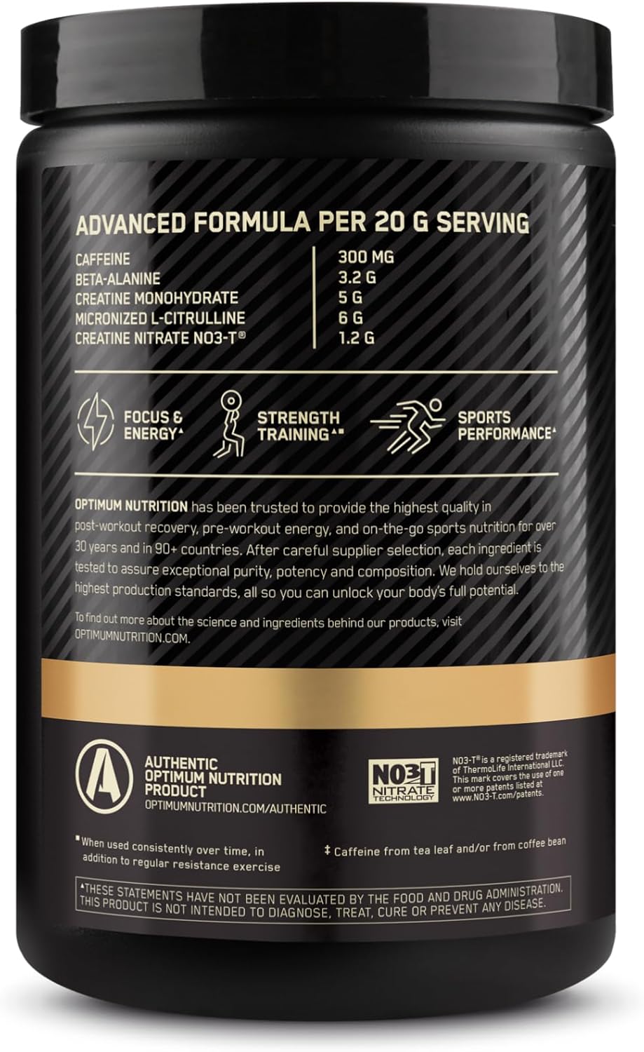 Optimum Nutrition Gold Standard Pre Workout Advanced with Creatine, Beta-Alanine, Micronized L-Citrulline, Caffeine, Energy Boost, Keto-Friendly, Raspberry Lime Mojito - 20 Servings - BoostGo Australia