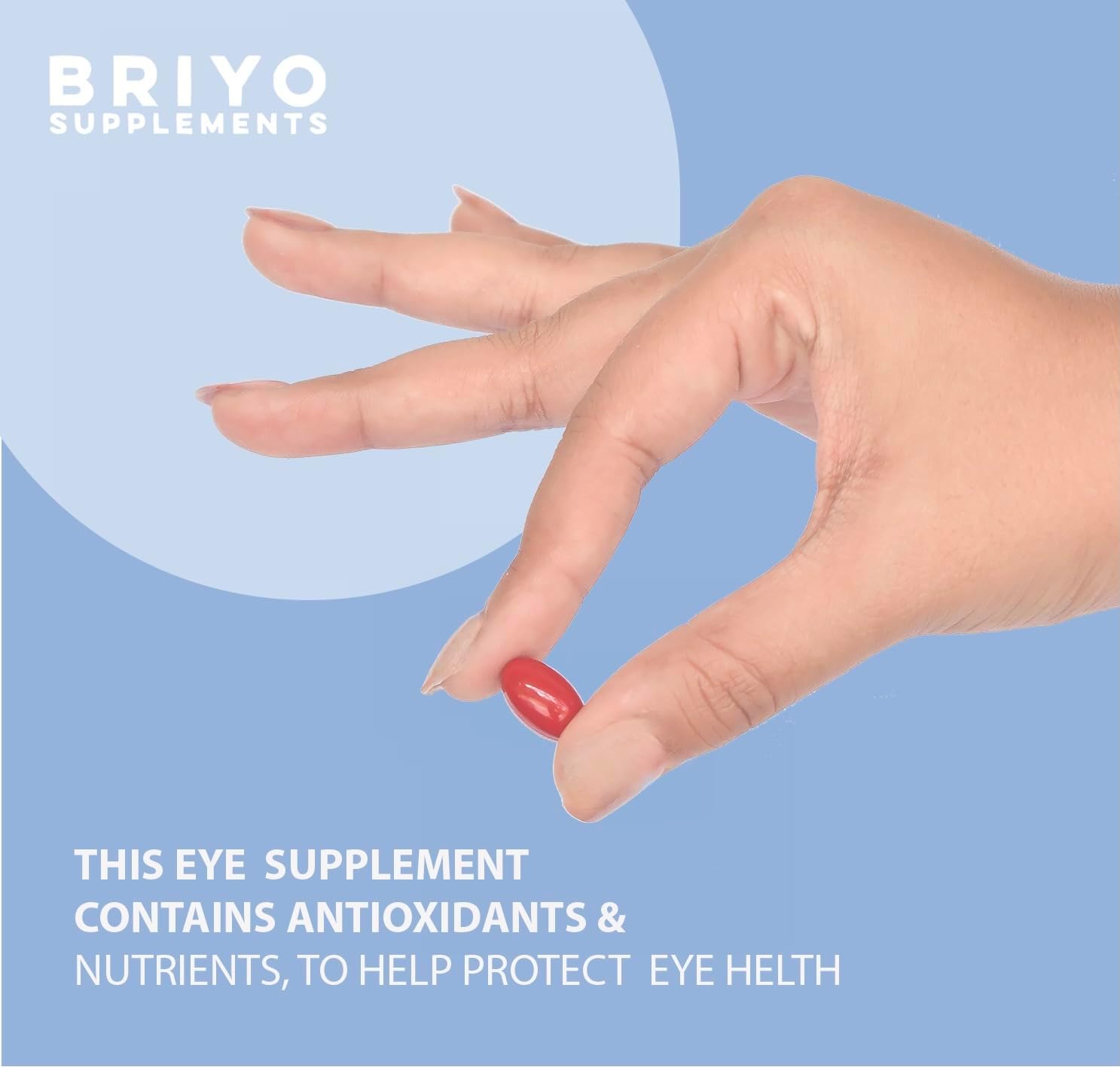 Optivital Eye Health Supplement with Lutein, Zeaxanthin, Astaxanthin, and Omega 3 - 60 Count