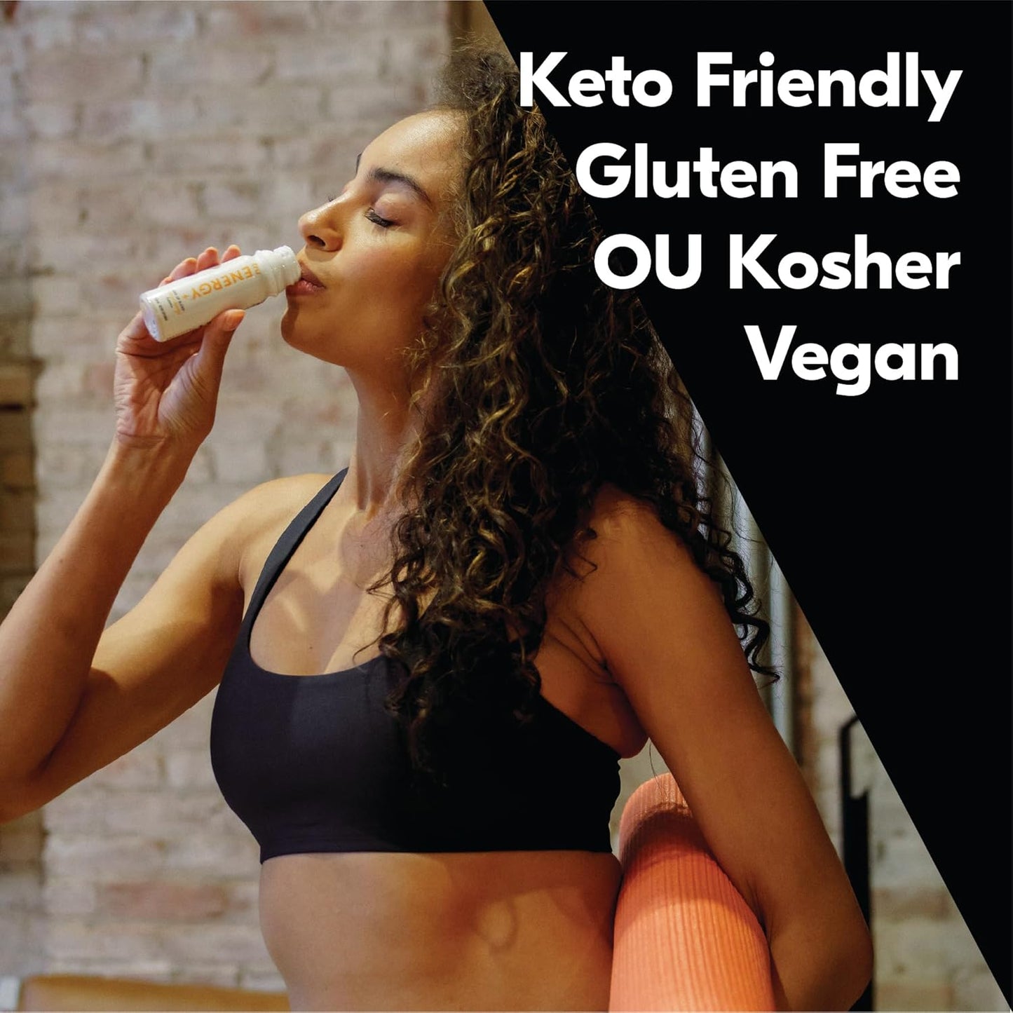 Orange Mango Flavored Extra Strength Energy Shots with Natural Caffeine and Vitamins - Zero Sugar Drink for Energy Boost - Gluten-Free, Keto, Vegan - 2oz, Pack of 12 - BoostGo Australia