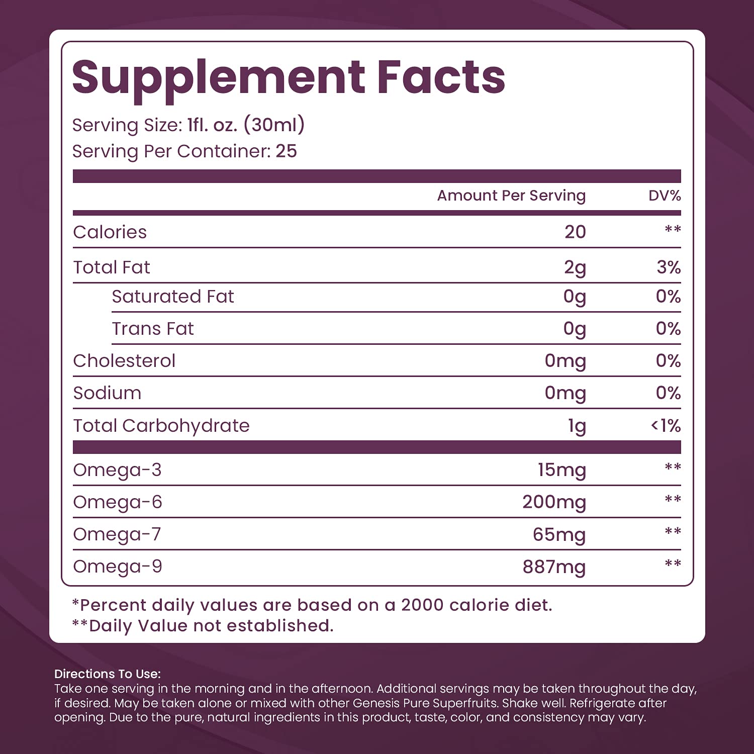 Organic 100% Acai Superfruit Juice (750 ml) - Rich in Antioxidants, Healthy Fats & Phytonutrients. No Added Sugar, Gluten-Free, Kosher