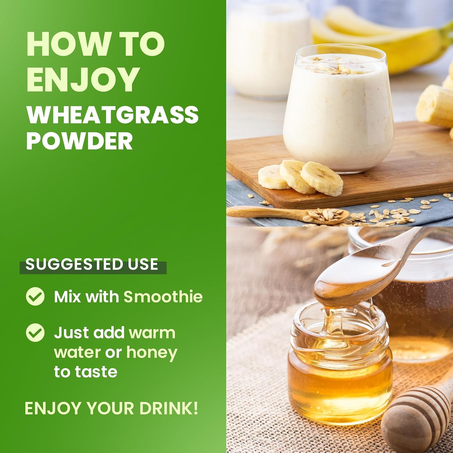 Organic 12 oz Siddhayu Wheatgrass Powder - All-Natural Superfood Supplement