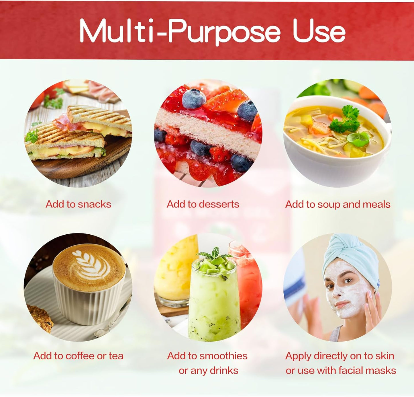 Organic 18.5OZ Strawberry Sea Moss Gel - Rich in 92 Vitamins and Minerals - Sea Moss Supplement for Health