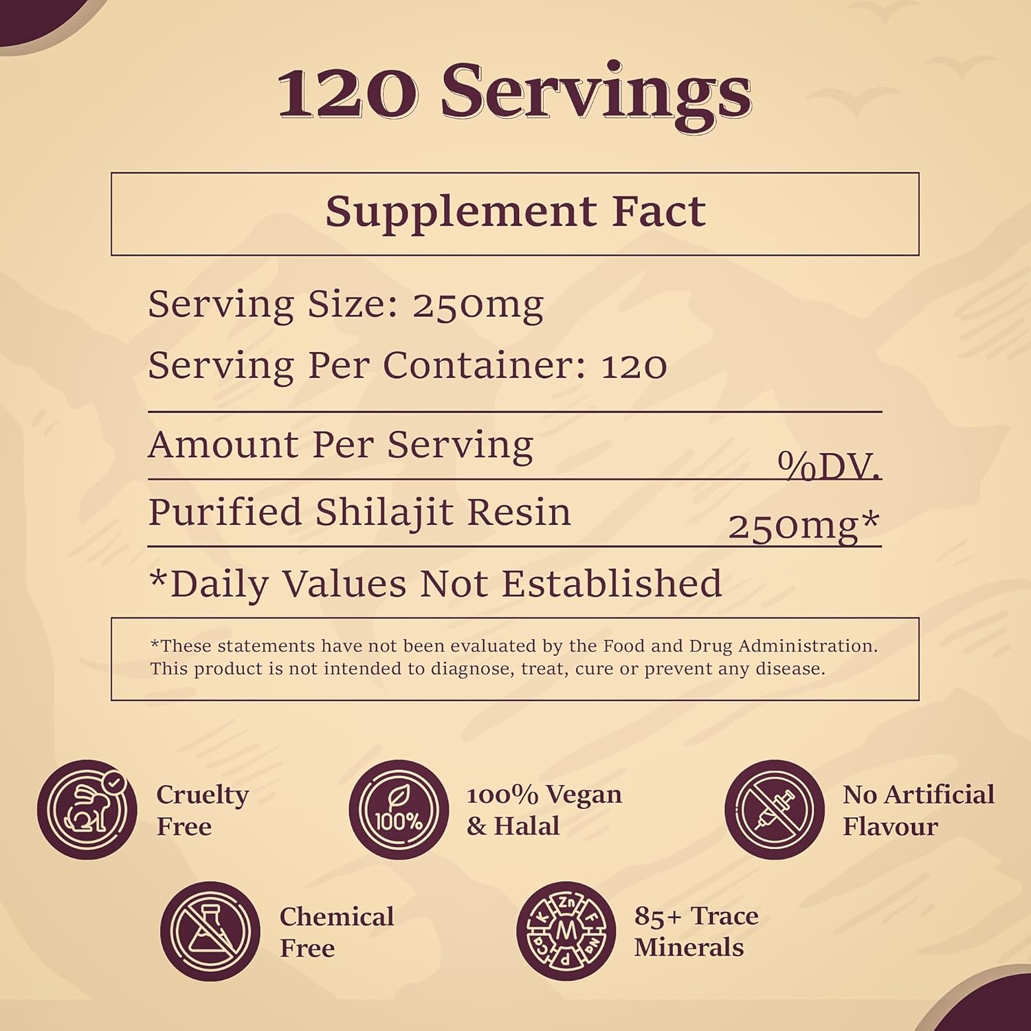Organic 30g Himalayan Shilajit Resin - 120 Servings, 75%+ Fulvic Acid & 85+ Trace Minerals for Energy & Immune Support - Men and Women