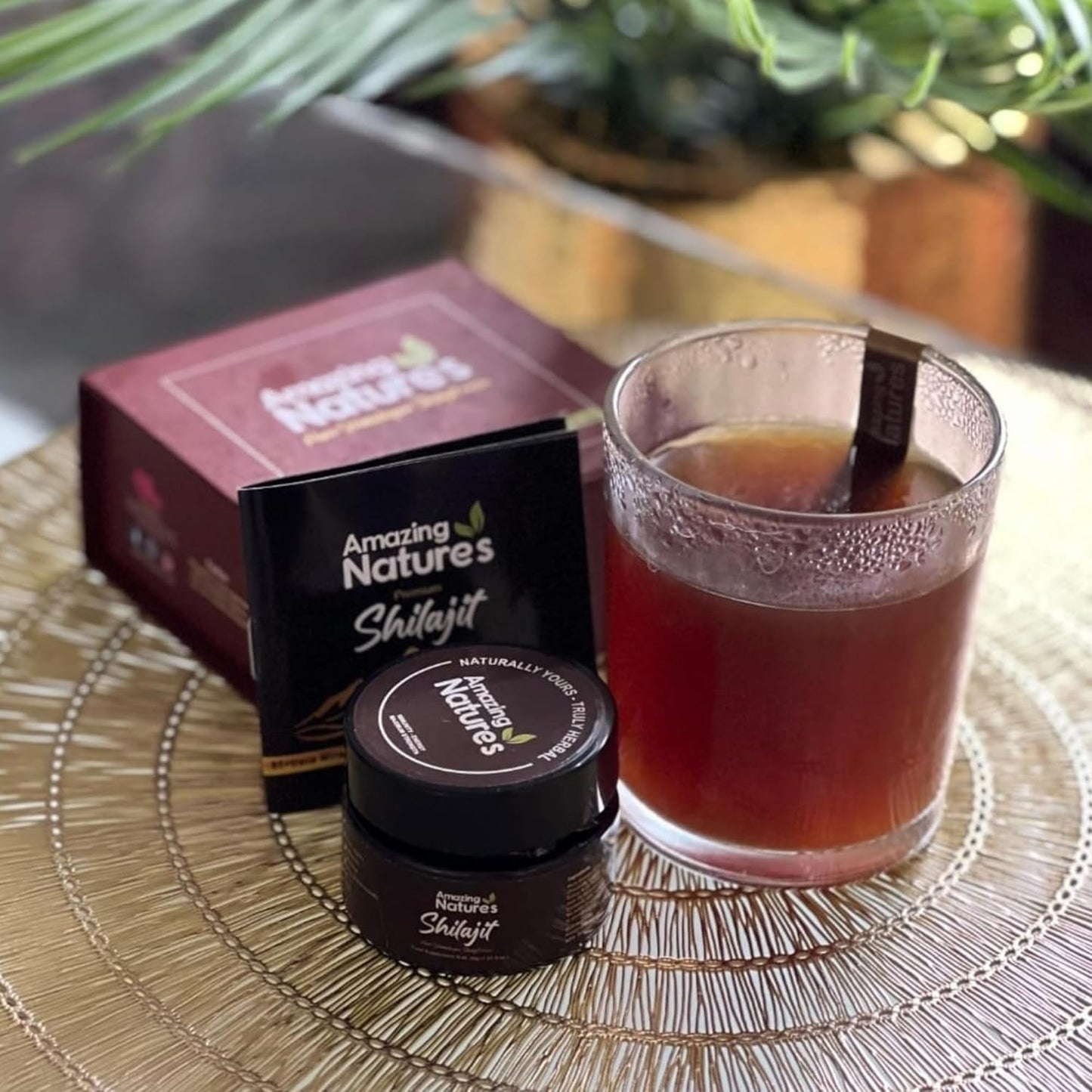 Organic 500mg Himalayan Shilajit Resin Supplement for Energy & Immune Support - High Potency with 85+ Trace Minerals & Fulvic Acid - 30g Purity Tested by Amazing Natures