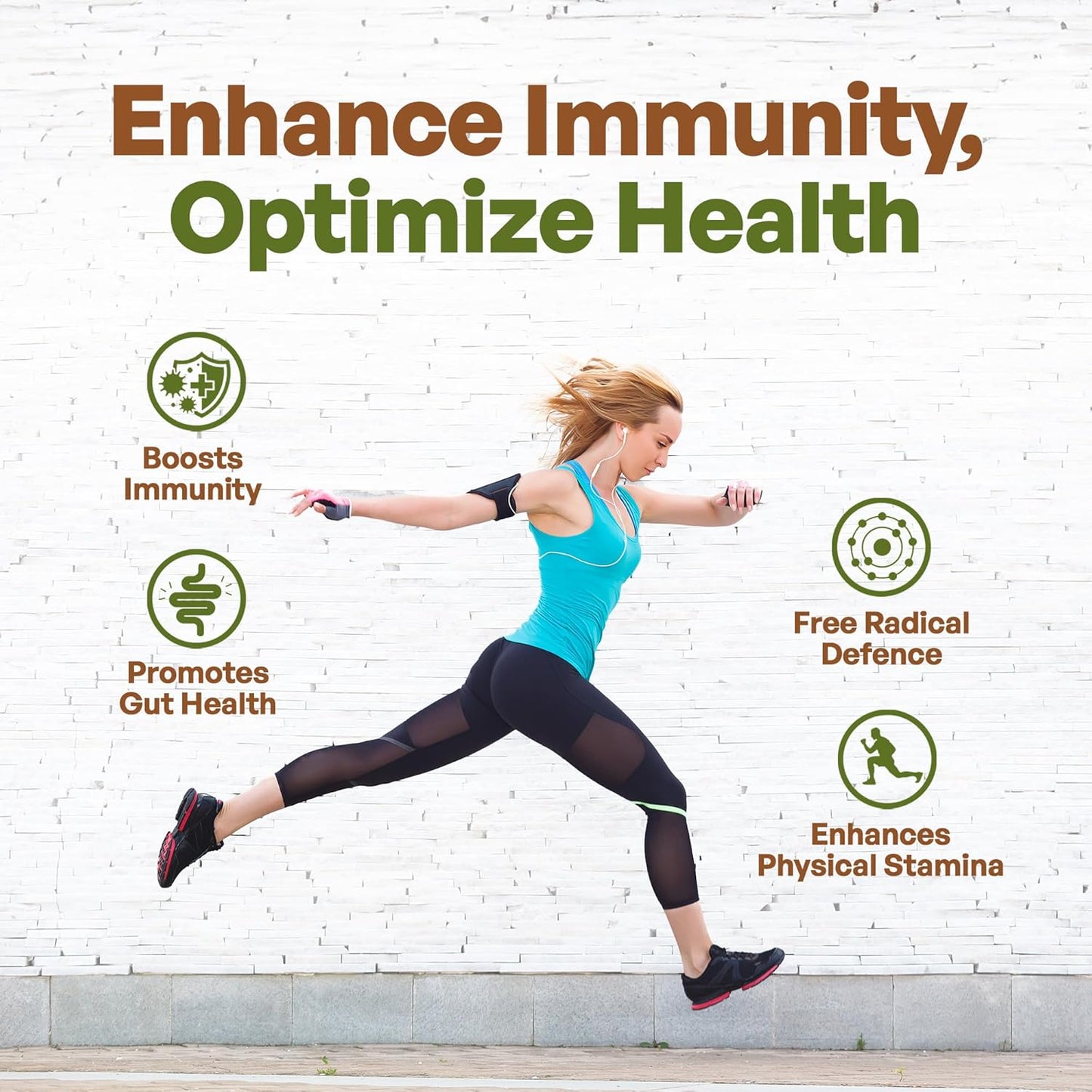 Organic 7 Mushroom Supplement Powder with Lion's Mane, Chaga, Shiitake, Maitake, Reishi, Tremella, and Cordyceps - Non-GMO, Gluten-Free, Vegan - 4 oz Bottle