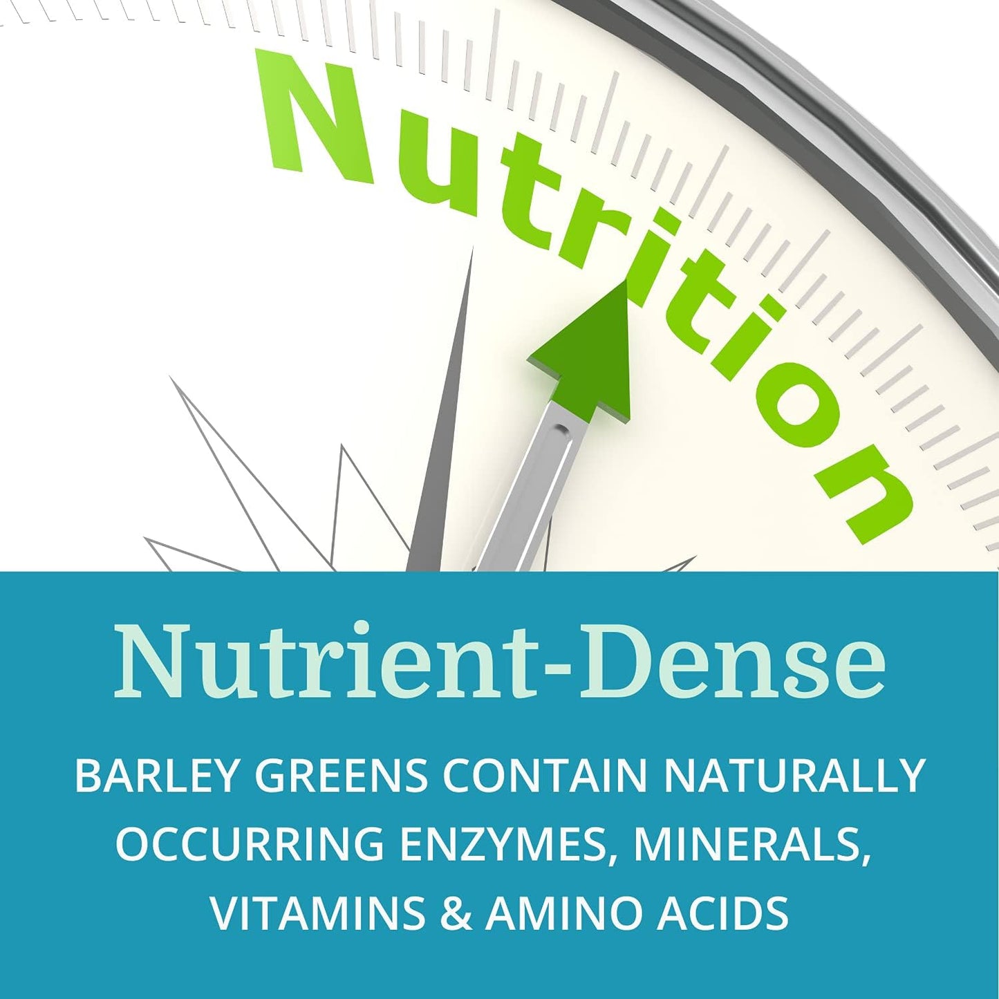 Organic Alka•Green Tablets: Nutrient-Dense Barley Grass Supplement, Rich in Enzymes & Amino Acids