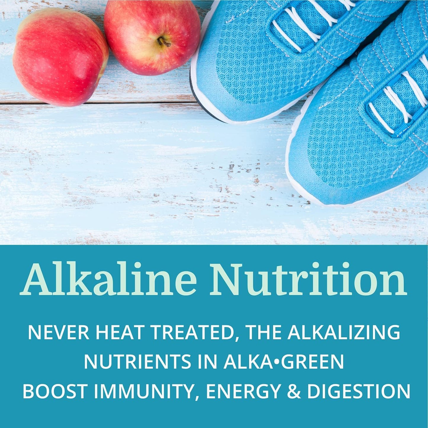 Organic Alka•Green Tablets: Nutrient-Dense Barley Grass Supplement, Rich in Enzymes & Amino Acids