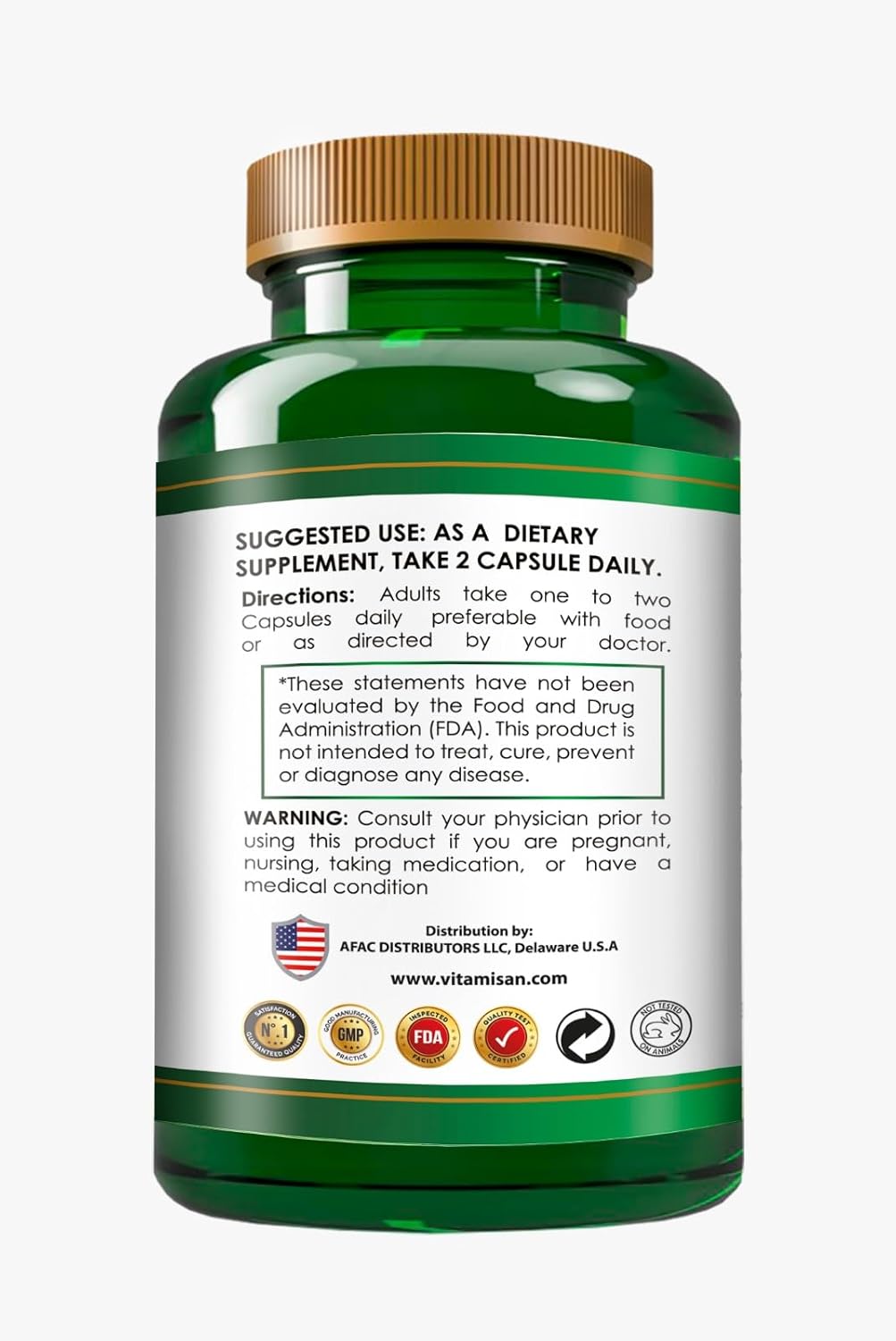 Organic Anamu Vitamins 1250mg - 100% Organically Grown - 120 Capsules - Petiveria Allicea