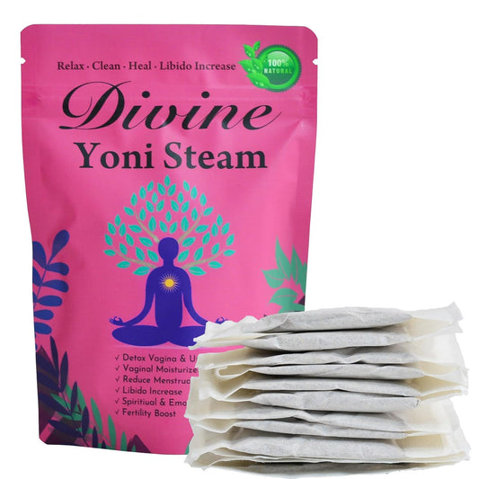 Organic Aromlife Hiherbs Yoni Steaming Herbs 2-Pack for Vaginal Cleansing, Tightening, Fibroid, and pH Balance - 12 Bags - BoostGo Australia