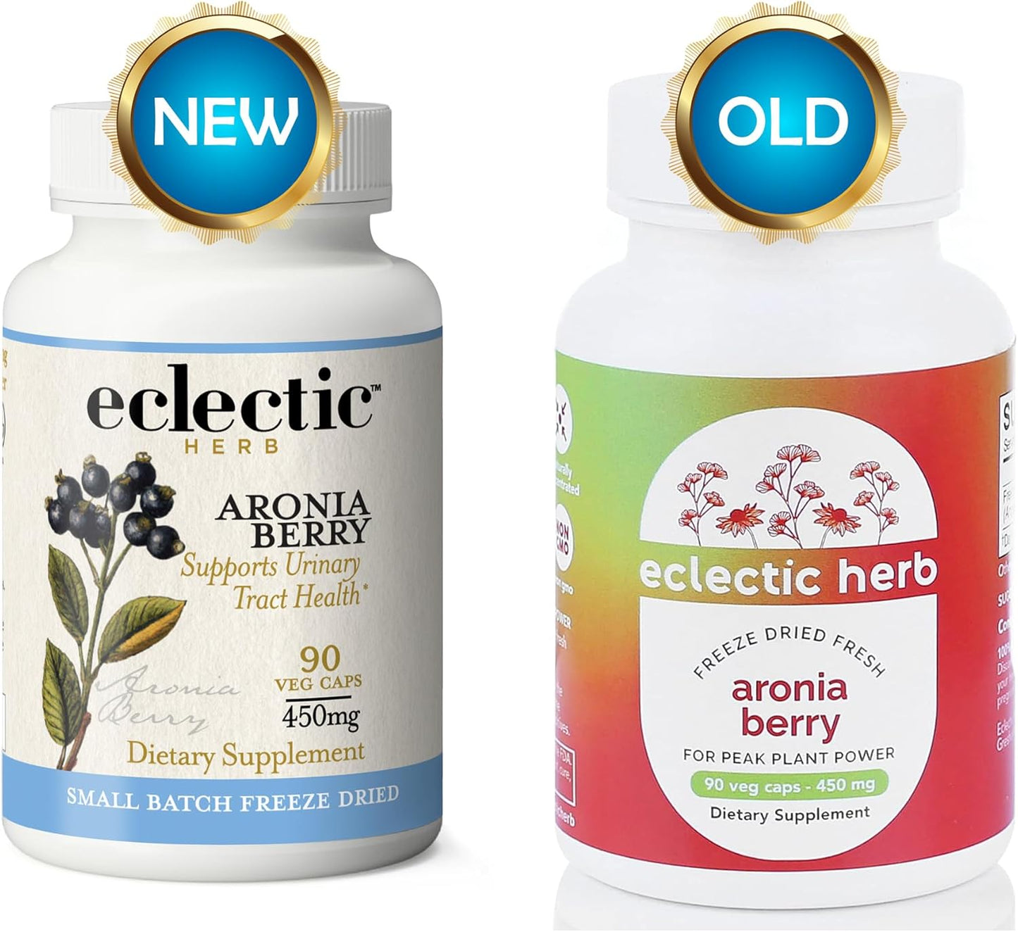 Organic Aronia Berry Capsules - Supports Heart, Immune System, Digestive & Urinary Tract - 90 CT (450 mg)