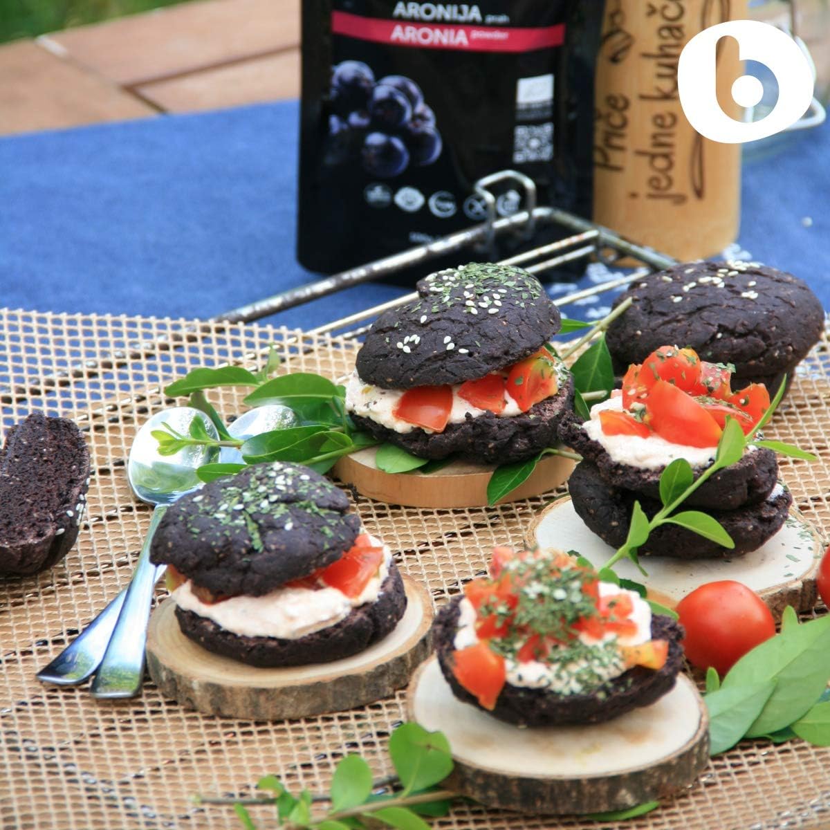 Organic Aronia Berry Powder: Immune-Boosting Black Chokeberry Supplement - High Anthocyanin & Polyphenols - Superfood - Vegan, Gluten-Free - 1lb