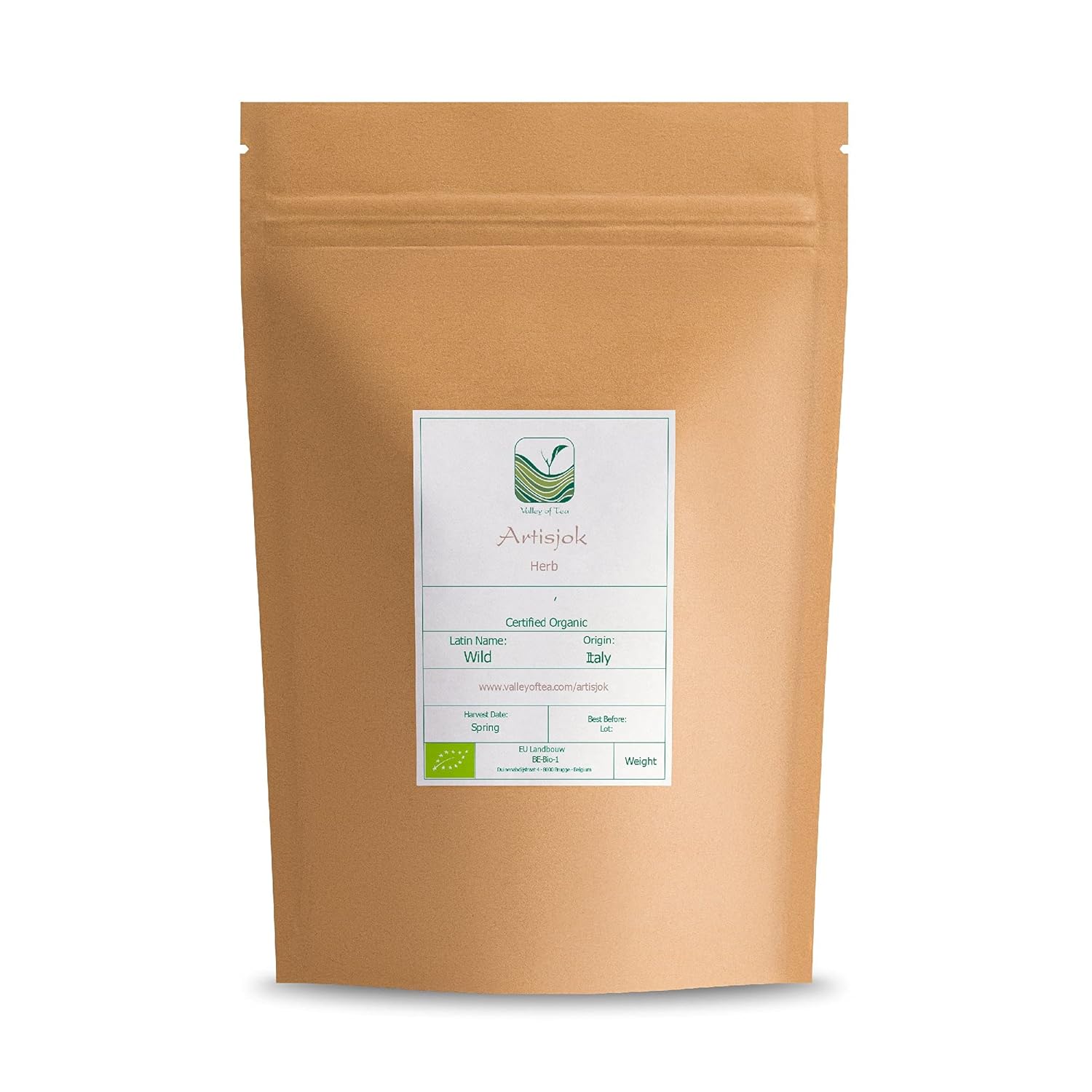 Organic Artichoke Leaf Herb from the Valley of Tea - Ideal for Cooking or Herbal Tea - Cynara Scolymus