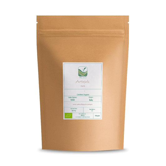 Organic Artichoke Leaf Herb from the Valley of Tea - Ideal for Cooking or Herbal Tea - Cynara Scolymus