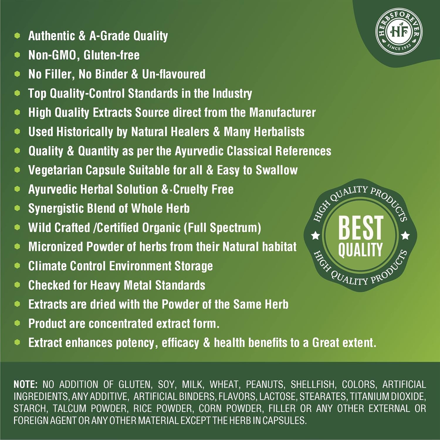 Organic Ashwagandha Capsules 800mg - Boost Energy & Performance - 60 Vegetarian Capsules - Withannolides & Alkaloids - Herbsforever