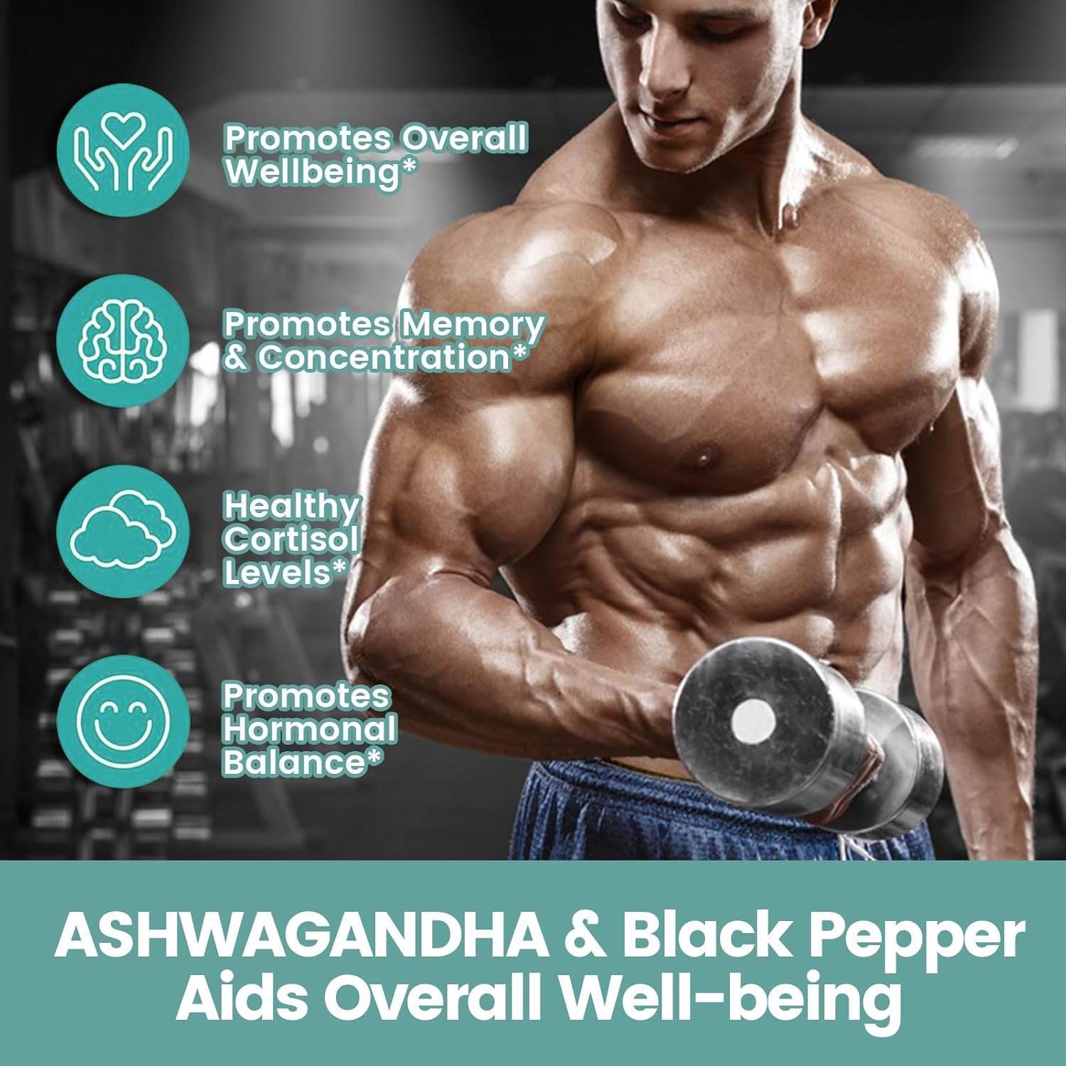 Organic Ashwagandha Liver Cleanse Capsules with Milk Thistle Support - Detox & Repair Formula