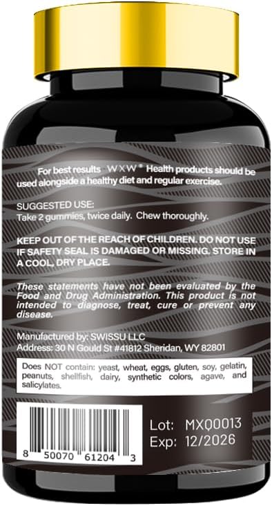 Organic Ashwagandha Manuka Honey Gummies with Shilajit - High Potency 3 in 1 Supplement for Men & Women - 85+ Trace Minerals - Blueberry Flavor - 60 Gummies