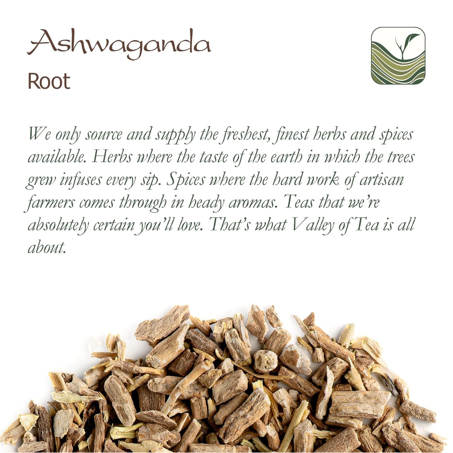 Organic Ashwagandha Root from India for Relaxation - Withania Root - Indian Ginseng - Winter Cherry - Poison Gooseberry