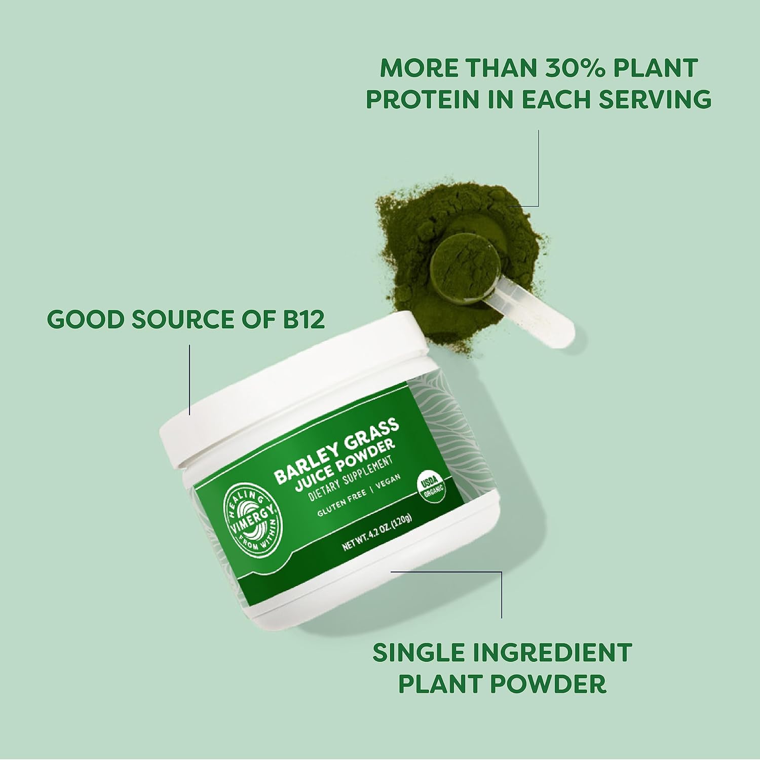 Organic Atlantic Dulse and Barley Grass Juice Powder Bundle - 85 Servings