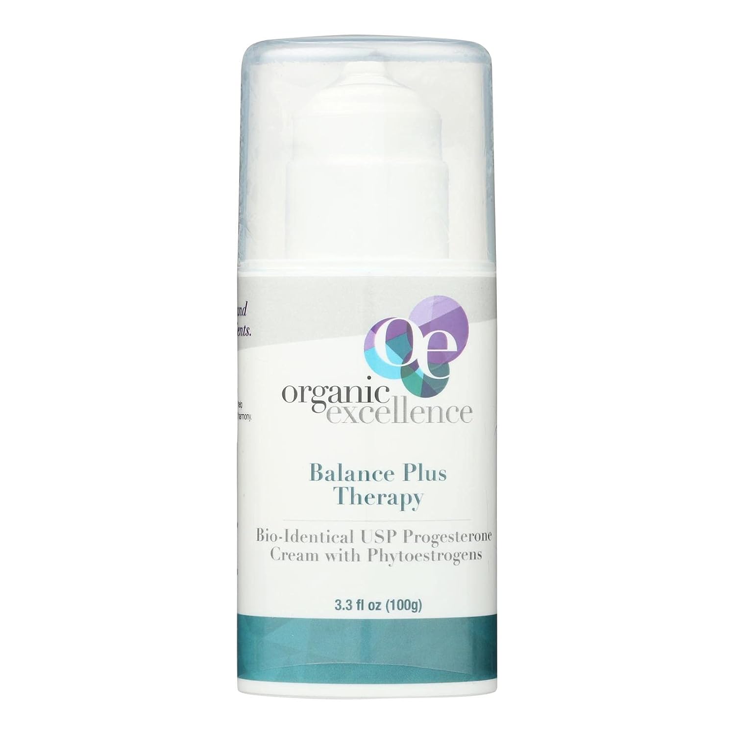 Organic Balance Plus Therapy Progesterone Cream with Phytoestrogens - 3 oz (Pack of 2)