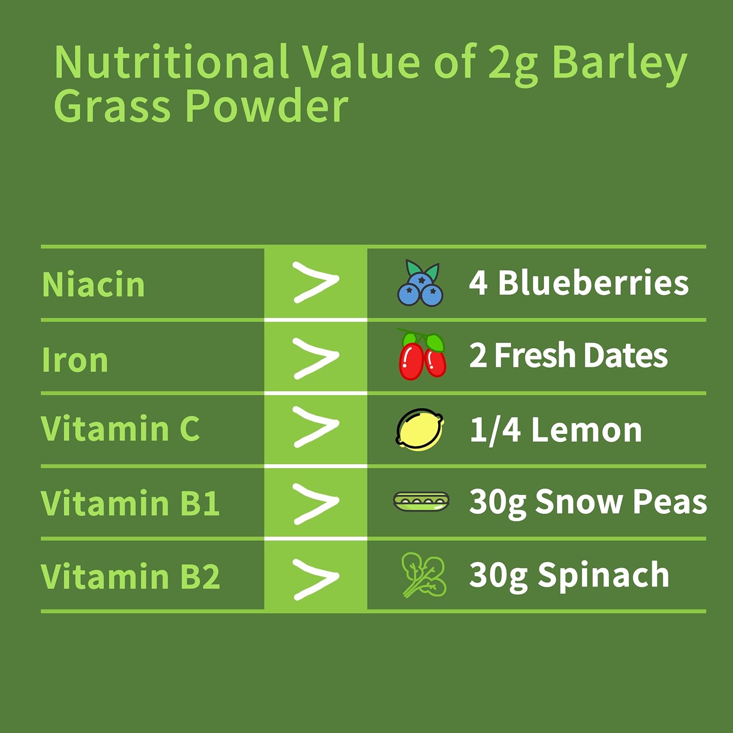 Organic Barley Grass Juice Powder 11 oz - Pure Wheatgrass Powder, Vegan, No Maltodextrin or Sugar - Hudetex