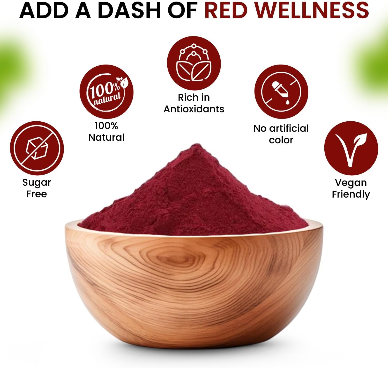 Organic Beetroot Powder 7 oz - Vegan, Gluten-Free, Rich in Nutrients & Fiber - Ideal for Smoothies, Food Coloring, and Skincare - 40 Servings - Kokos Natural Premium