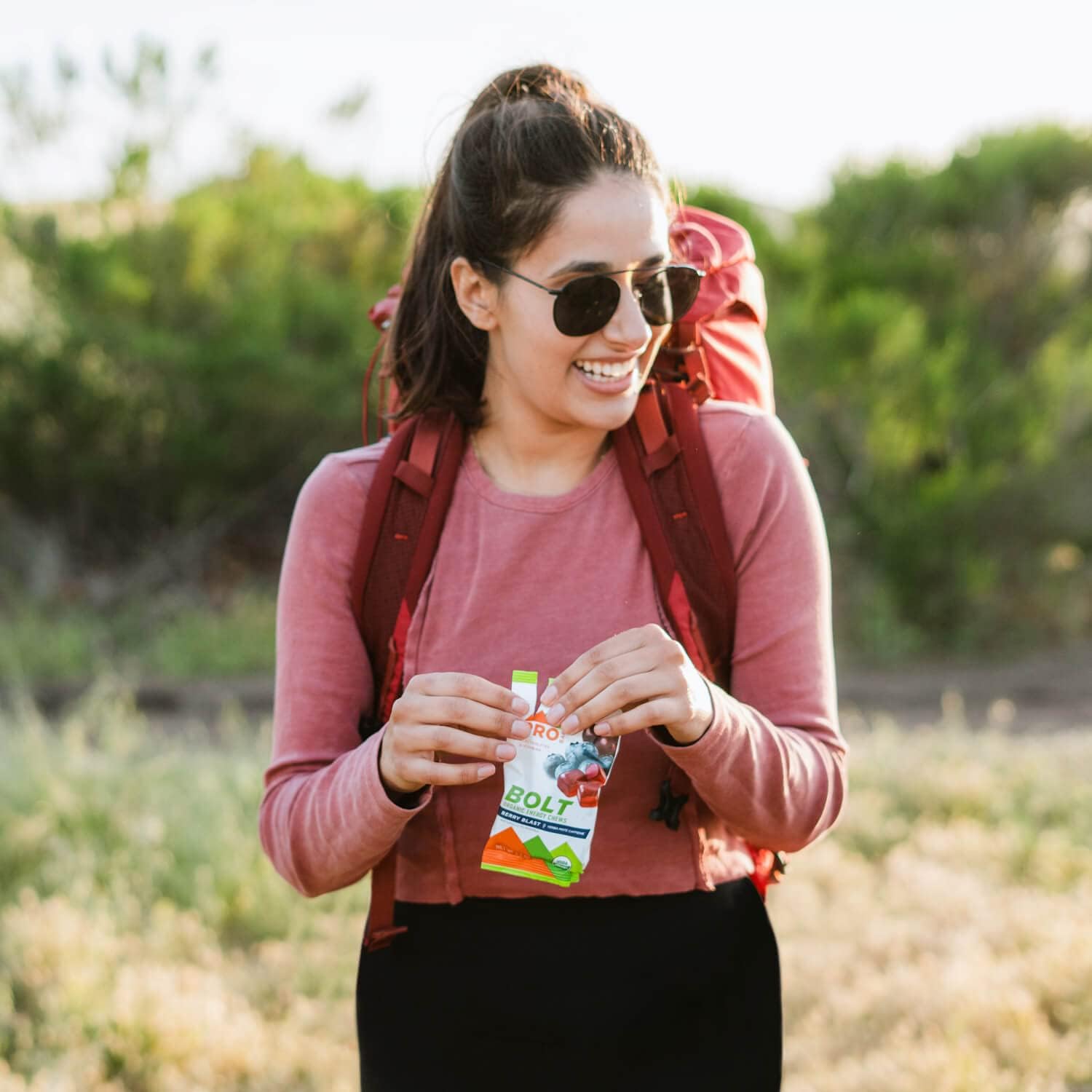 Organic Berry Blast Energy Chews with Vitamins B & C - Non-GMO, Gluten-Free (12 Count) - BoostGo Australia