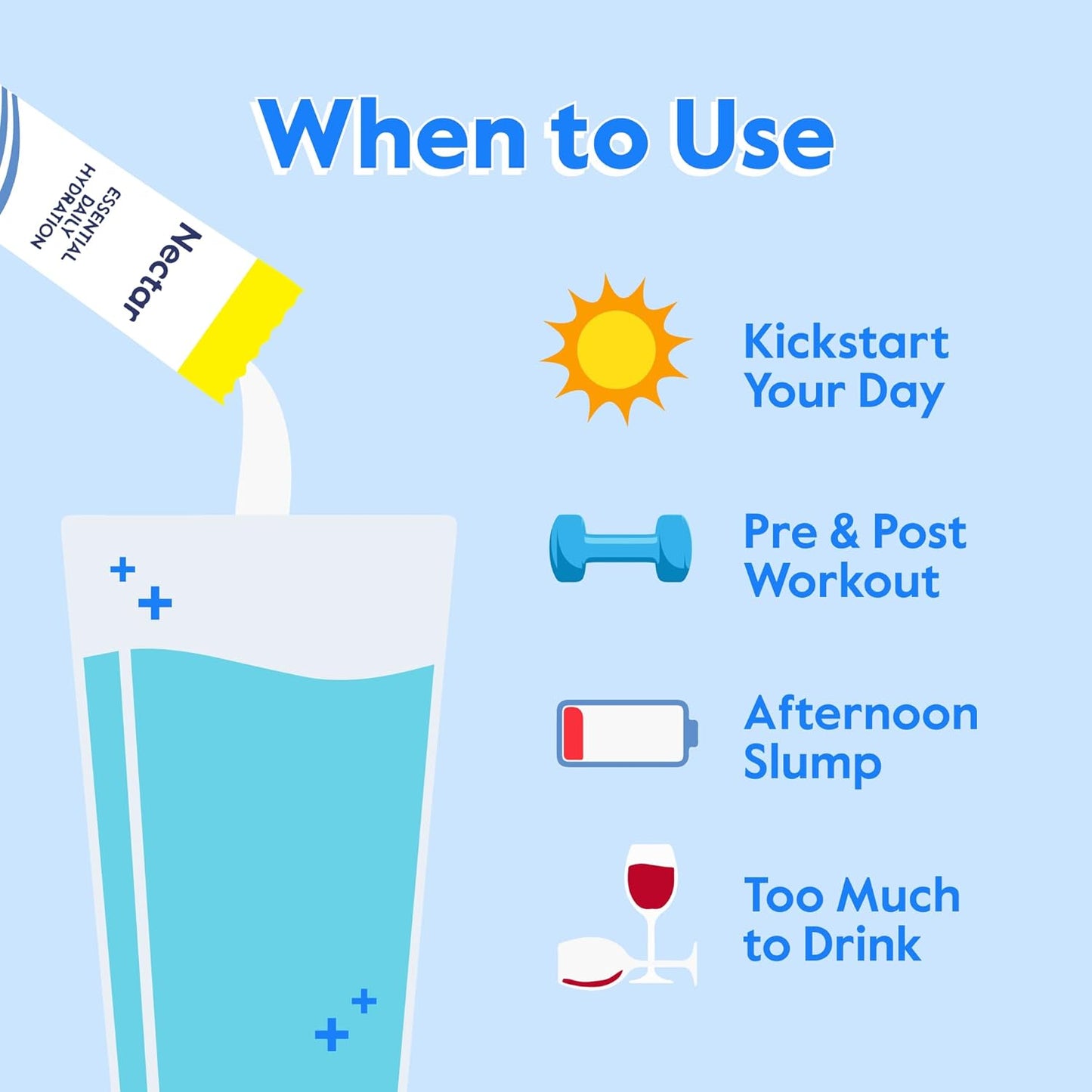 Organic Berry Electrolyte Powder Packets for Rapid Rehydration - No Sugar or Calories - Hydration Packets for Dehydration Relief - Liquid IV Hydrate Packets