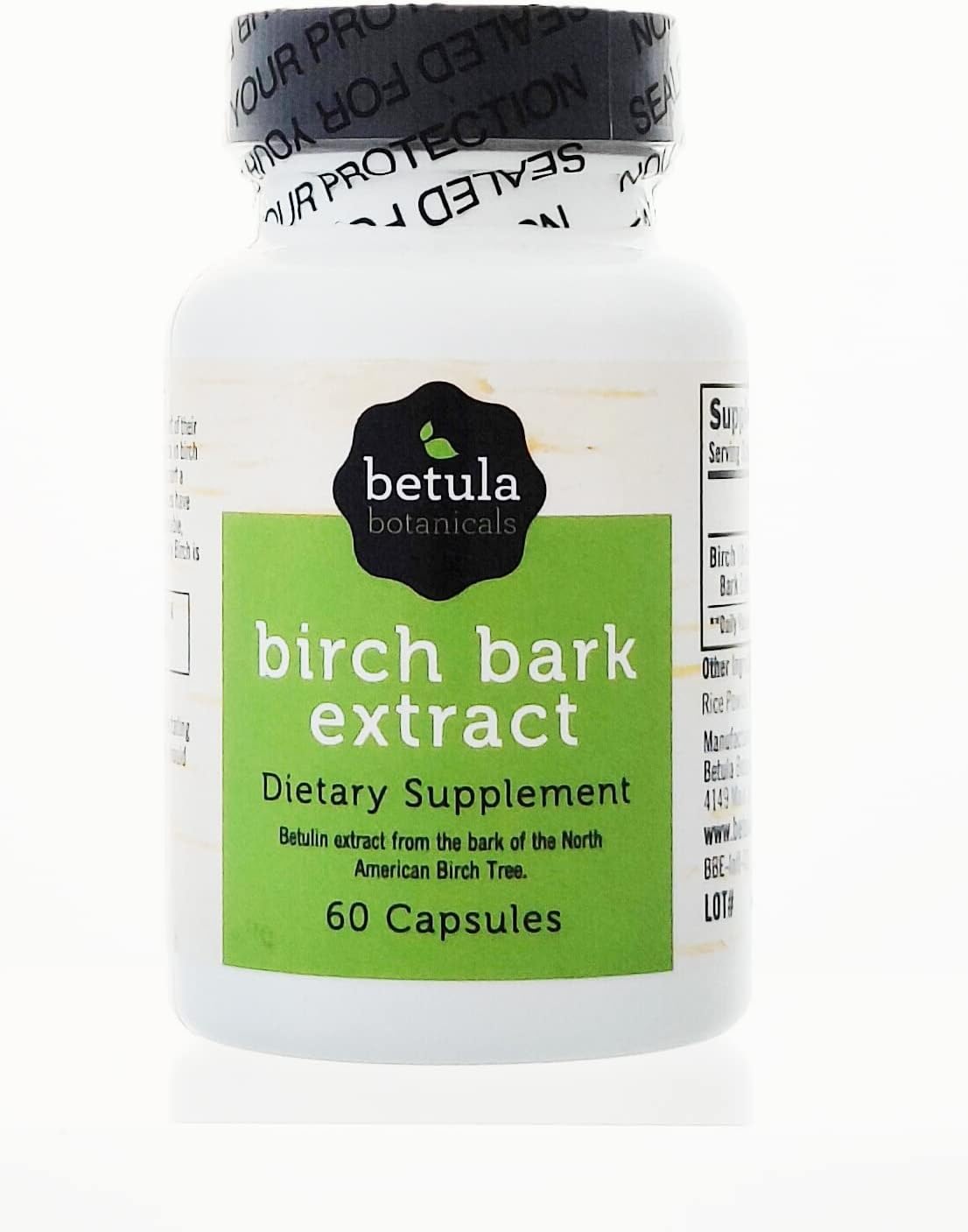 Organic Birch Bark Betulin Extract - Betula Botanicals for Natural Skincare and Health