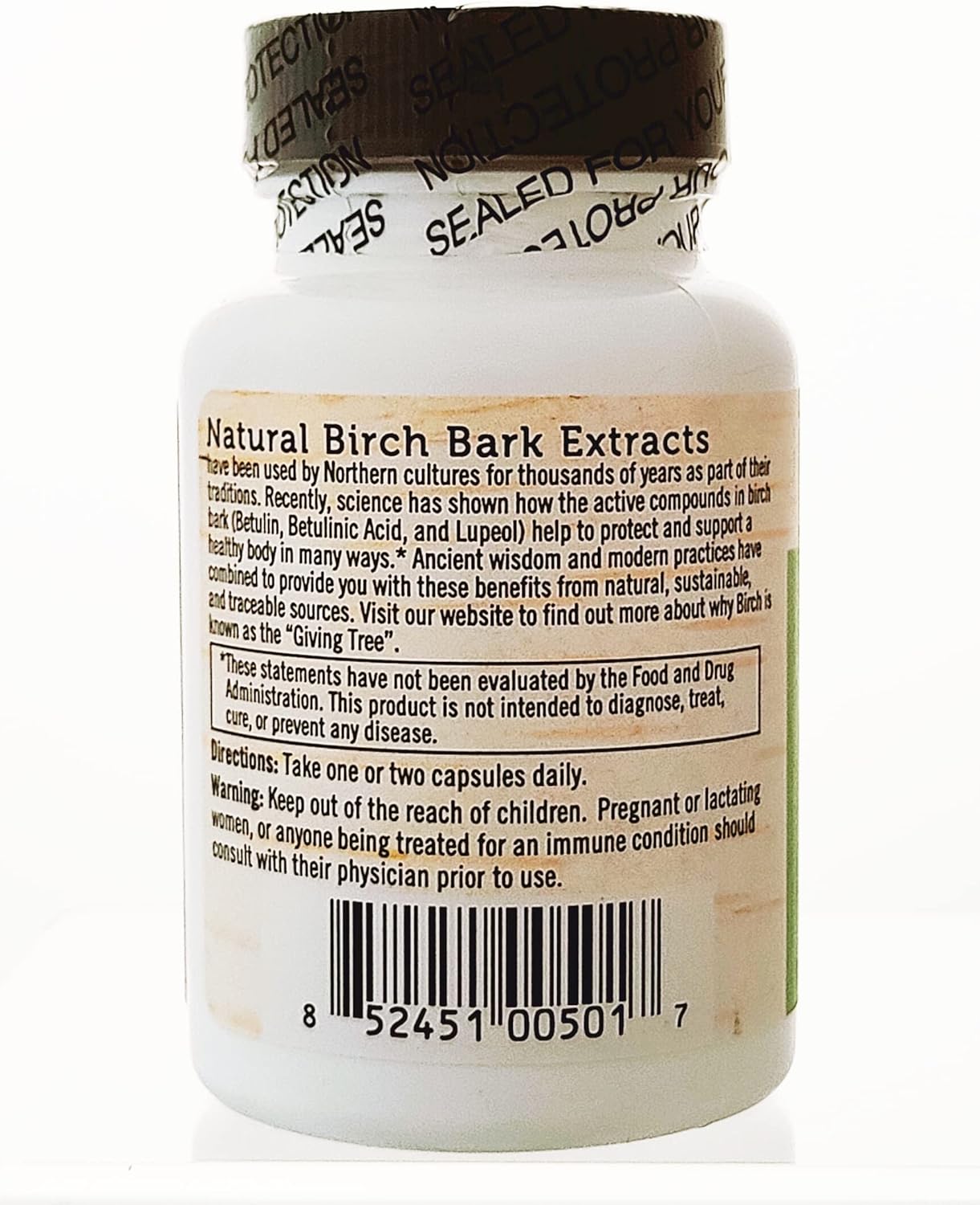 Organic Birch Bark Betulin Extract - Betula Botanicals for Natural Skincare and Health