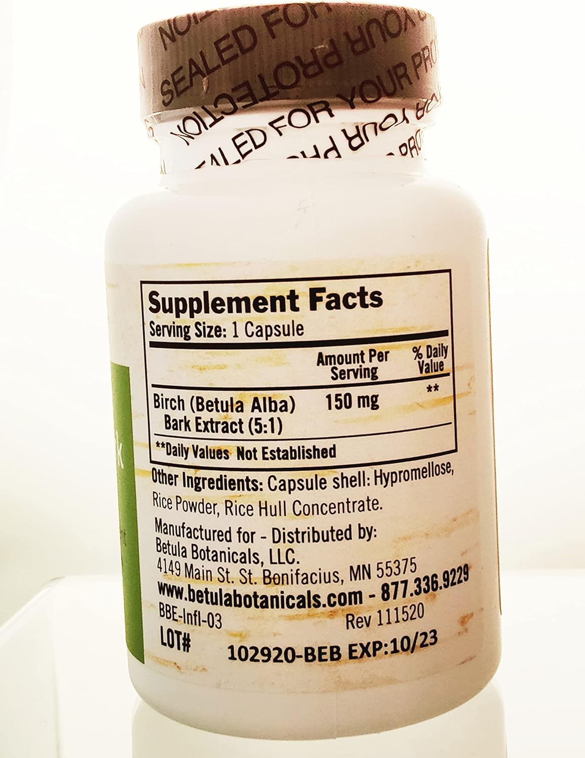 Organic Birch Bark Betulin Extract - Betula Botanicals for Natural Skincare and Health