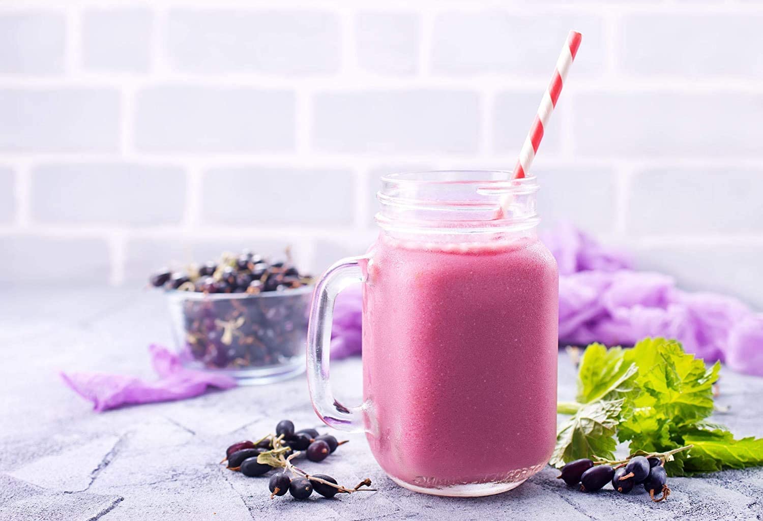 Organic Black Currant Powder 8lbs - Non-GMO Vegan Superfood Rich in Antioxidants for Juices & Smoothies