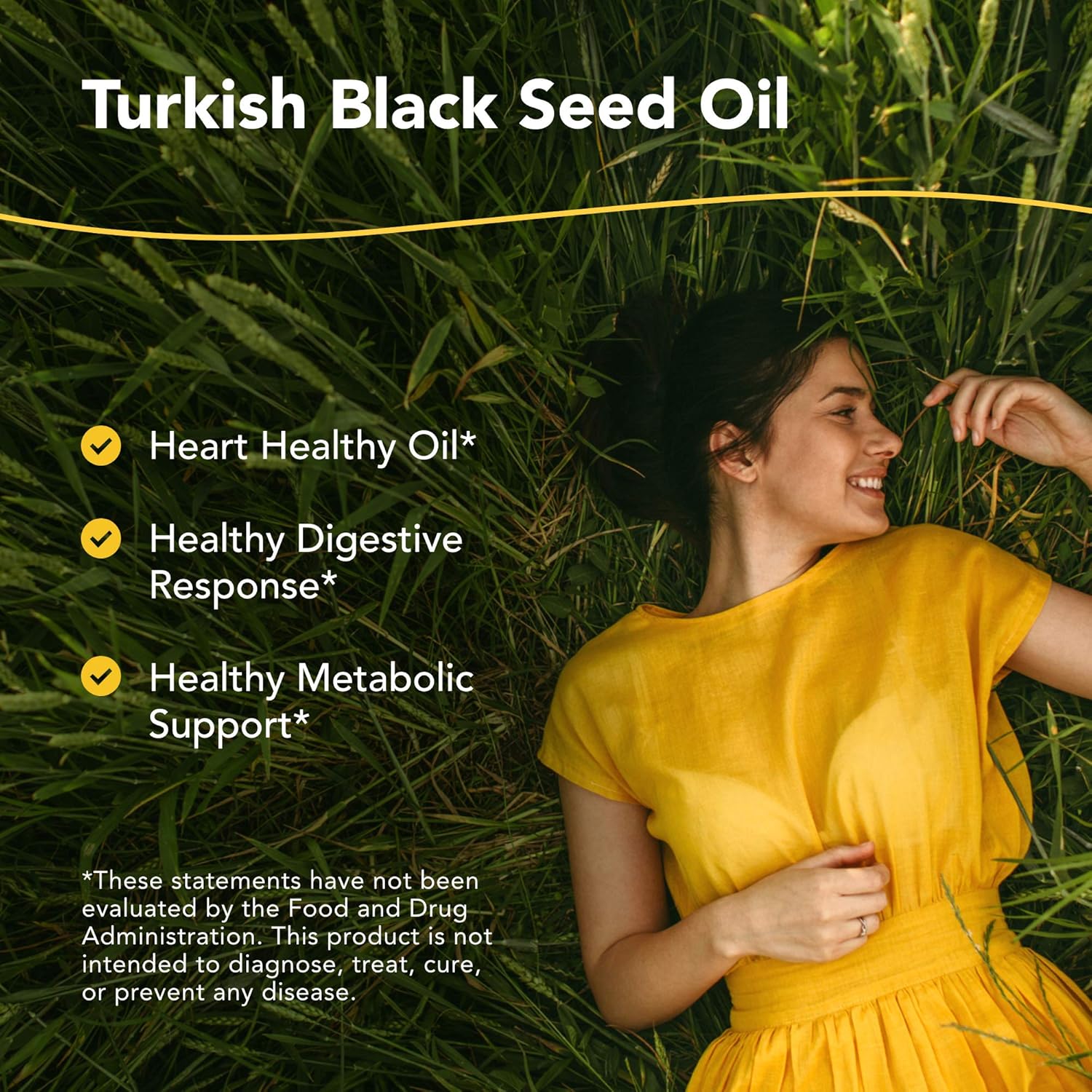 Organic Black Seed Oil Capsules for Liver & Digestive Health - 90 Count, 1000mg - Non-GMO - Infused with Oregano Oil & Fennel - Natural Supplement for Gallbladder & Intestinal Function - 45 Servings