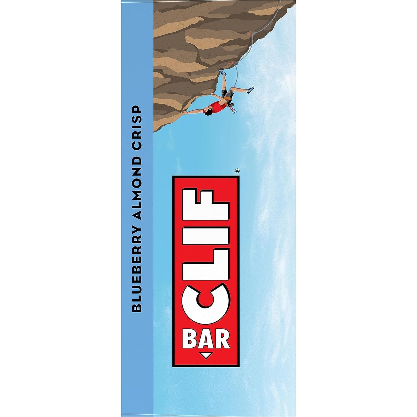 Organic Blueberry Almond Crisp Energy Bars - Non-GMO Plant Based Snack - 2.4 oz. (12 Pack)