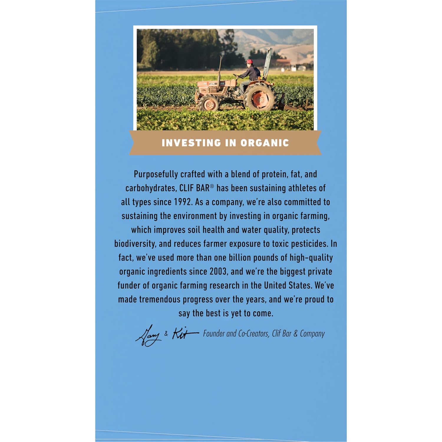 Organic Blueberry Almond Crisp Energy Bars - Non-GMO Plant Based Snack - 2.4 oz. (12 Pack)