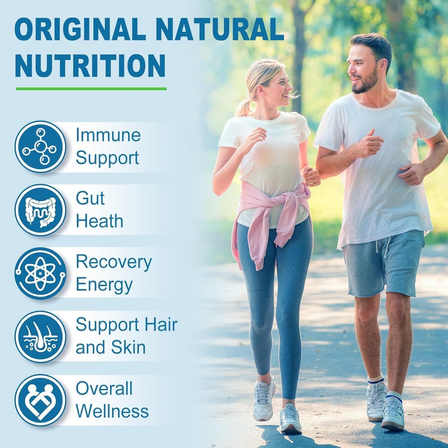 Organic Bovine Colostrum Powder 2500mg - Grass-Fed Cows, 40% IgG, Gut & Immune Support - Unflavored, Easy to Mix - 60 Servings