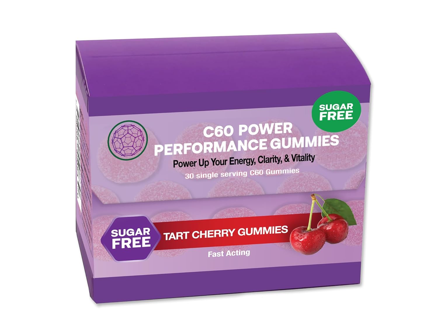 Organic C60 Power Sampler Kit: Coconut MCT Oil & Tart Cherry Gummies