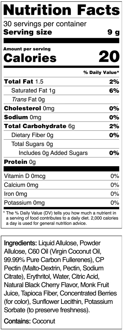 Organic C60 Power Sampler Kit: Coconut MCT Oil & Tart Cherry Gummies