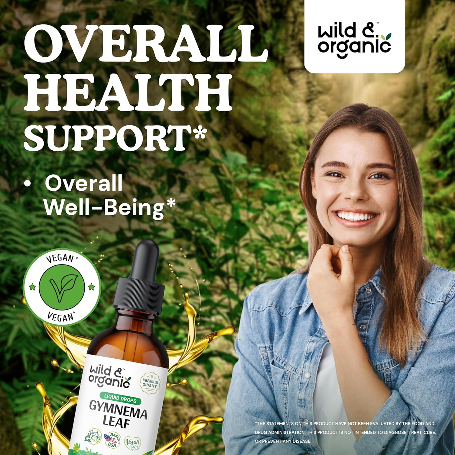 Organic Ceylon Cinnamon and Gymnema Leaf Tincture Set - 2 fl oz each