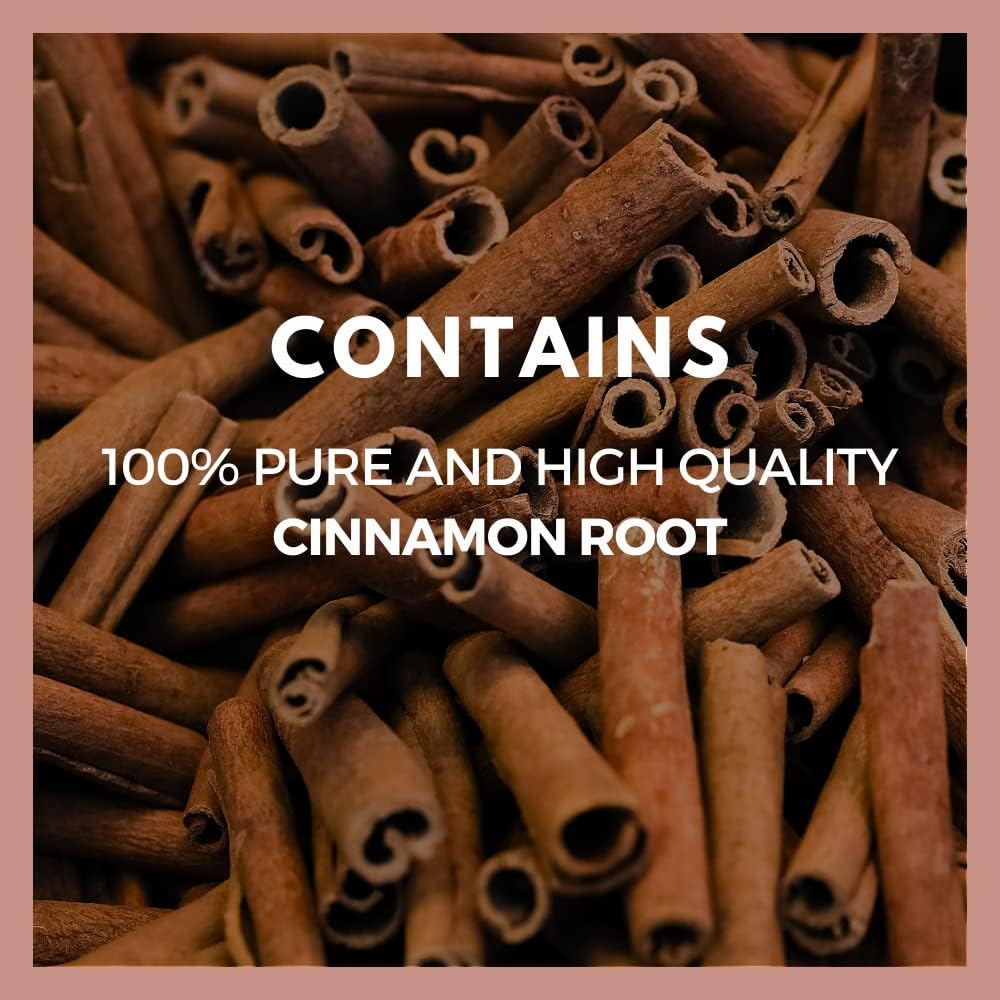 Organic Ceylon Cinnamon Bark Capsules | 1,000mg, 60 Vegan Pills | Herbal Supplement | Two Month Supply | Non-GMO, Gluten/Dairy Free