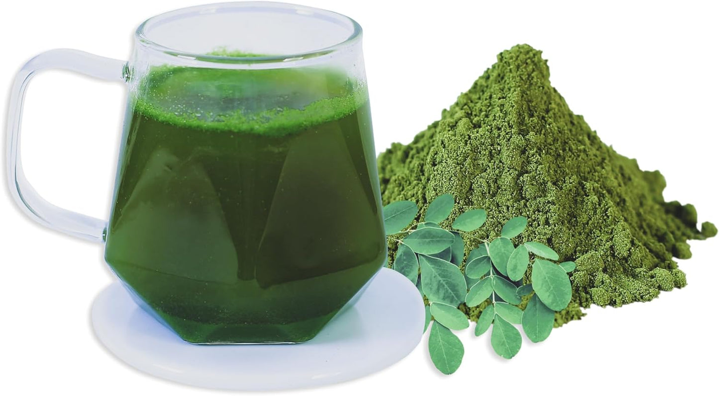 Organic Ceylon Craft Naturals Moringa Leaves Powder - 100% Pure & Natural Sri Lanka Superfood Tea/Herb - 30g