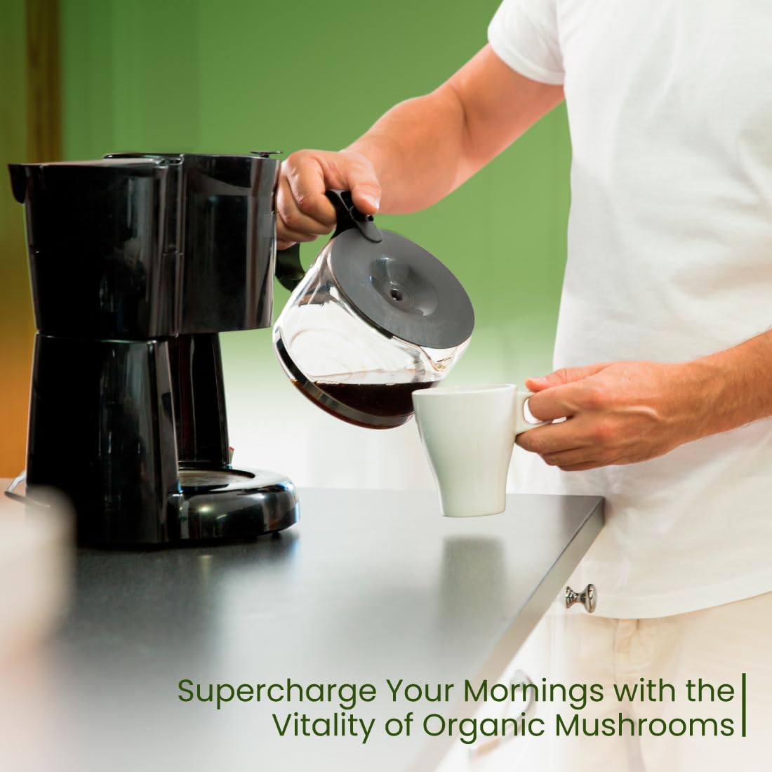 Organic Chaga Mushroom Extract Powder - Premium Immune Health Support for Coffee and Tea - 1 lb