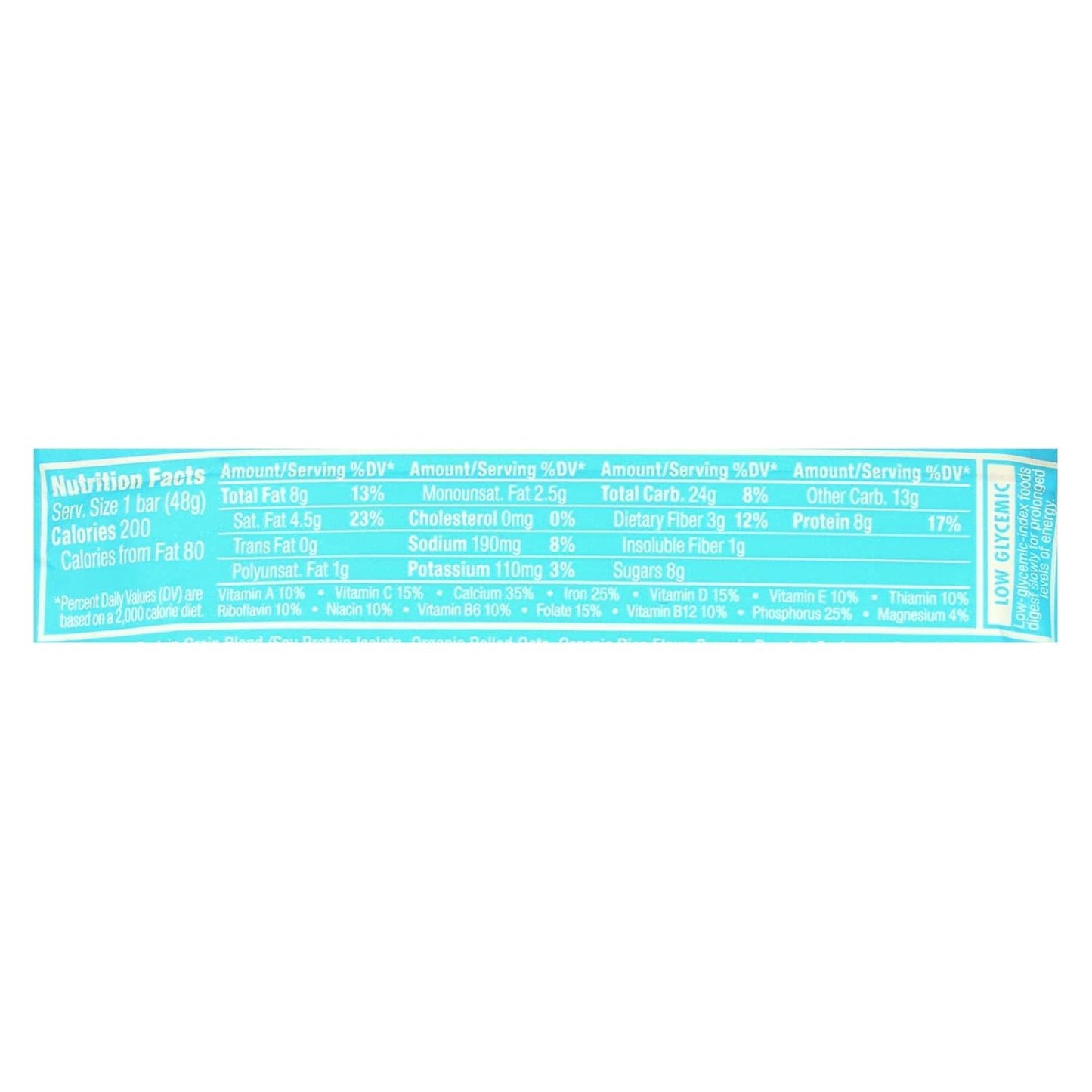Organic Chocolate Dipped Coconut Luna Bar - 15 Count Case - 1.69 Oz Bars