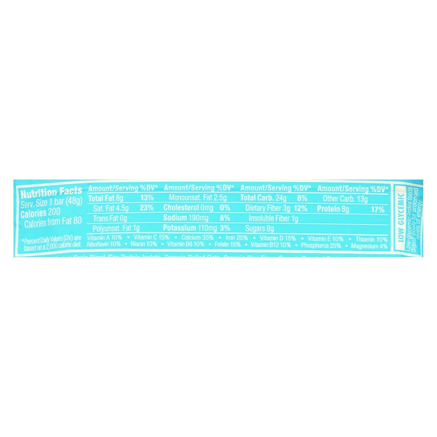 Organic Chocolate Dipped Coconut Luna Bar - 15 Count Case - 1.69 Oz Bars