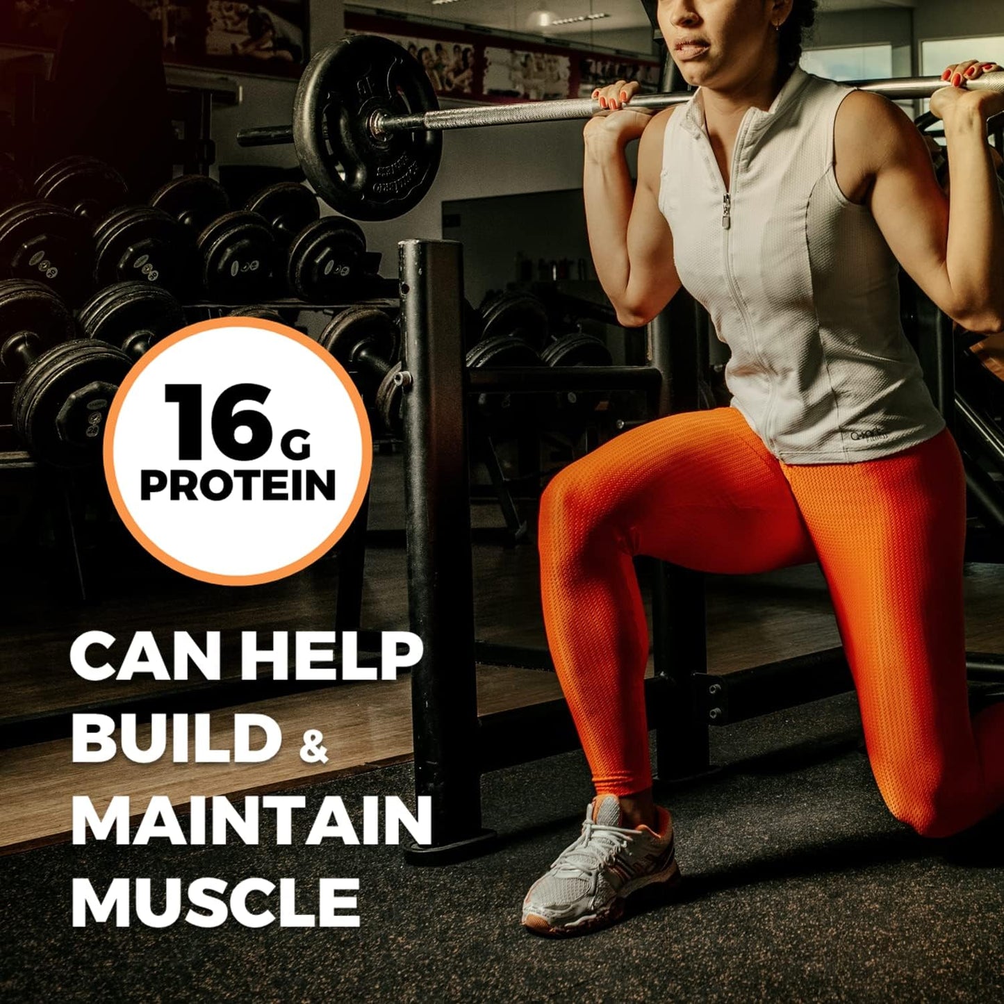 Organic Chocolate Pea Protein Powder - Vegan Plant-Based Protein with BCAAs - 1lb Pack - Low-Carb, Low-Sugar Power