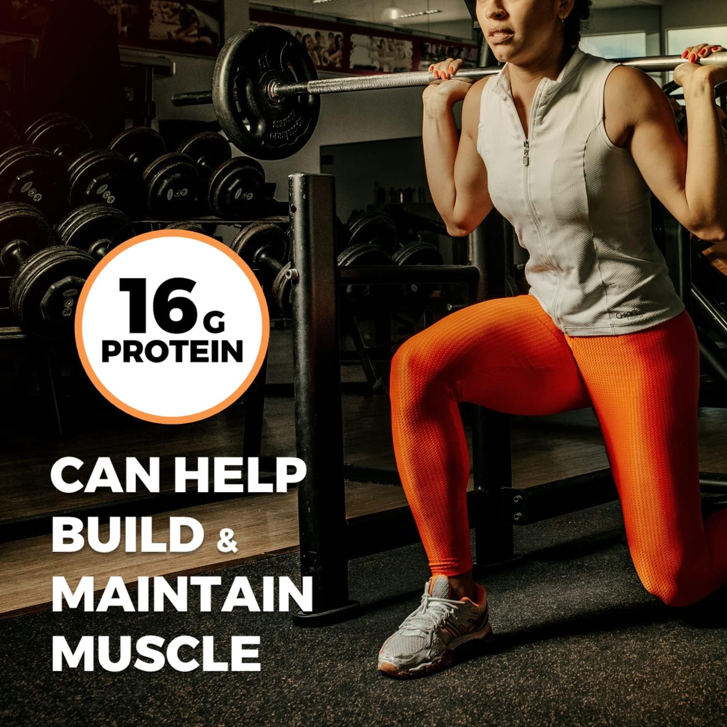 Organic Chocolate Pea Protein Powder - Vegan Plant-Based Protein with BCAAs - 1lb Pack - Low-Carb, Low-Sugar Power